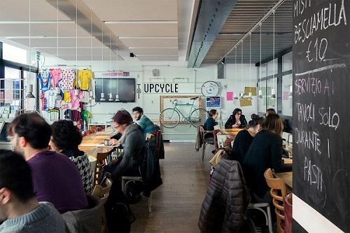 bar coworking upcycle milano