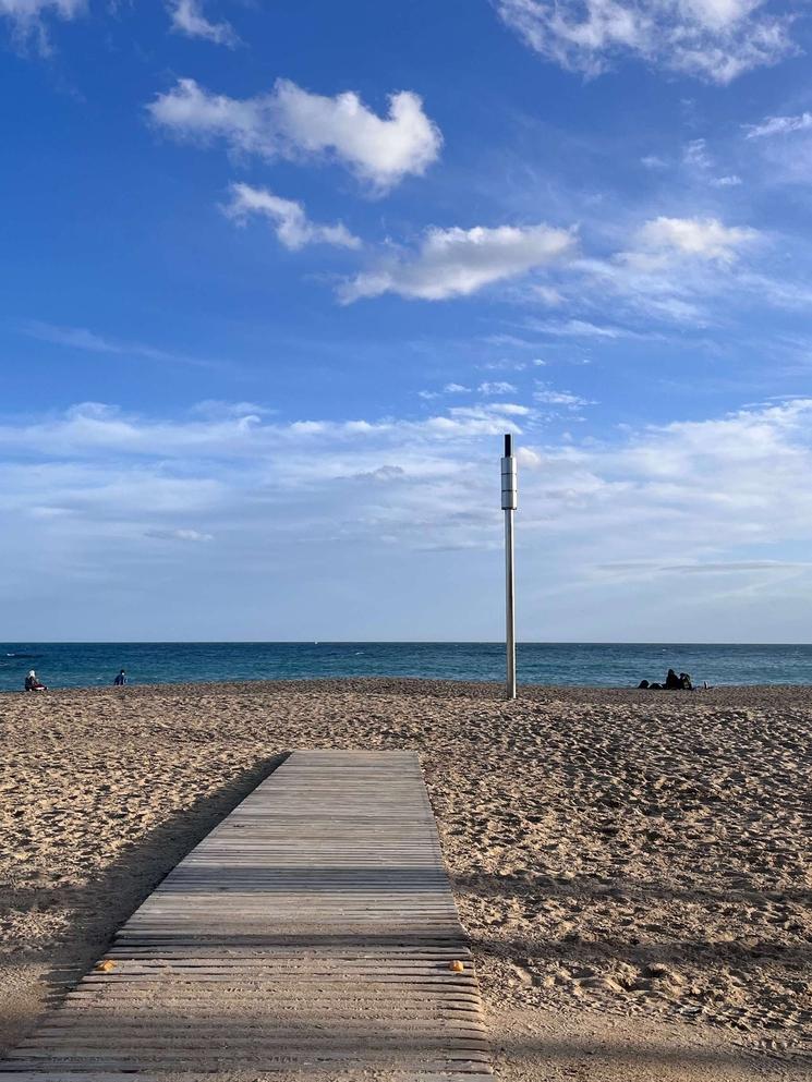 photo de la plage de Barcelone 