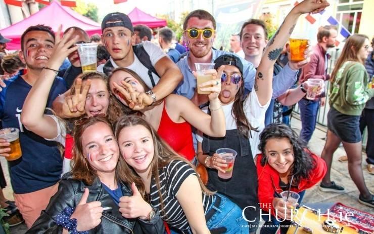 participants au Bastille Day de Dublin