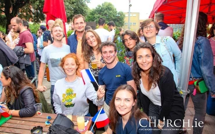 participants au Bastille Day de Dublin