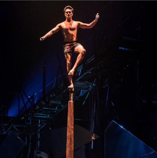 Bazzar Cirque du Soleil Mallakhamb