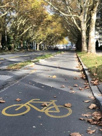 piste cyclable Bern aménagement urbain 