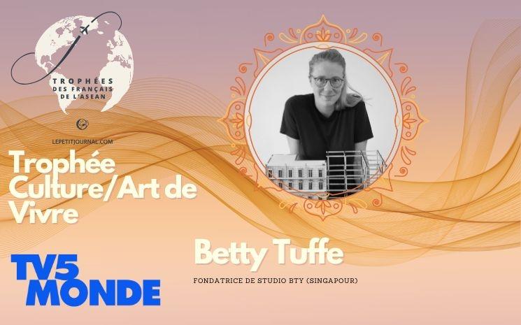 Betty Tuffé, fondatrice de Studio BTY (Singapour)