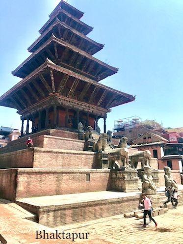 Centre de Bhaktapur au Népal