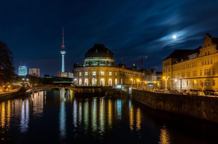 Le Bode Museum de nuit