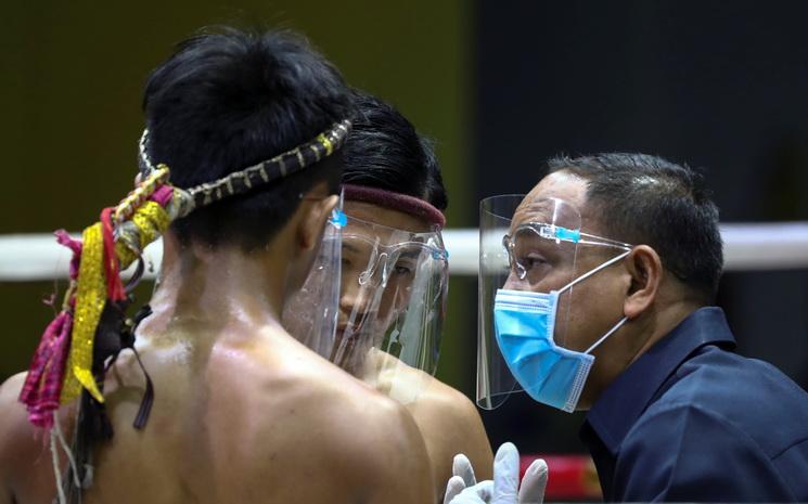 Reprise des matchs de boxe en Thailande post-Covid