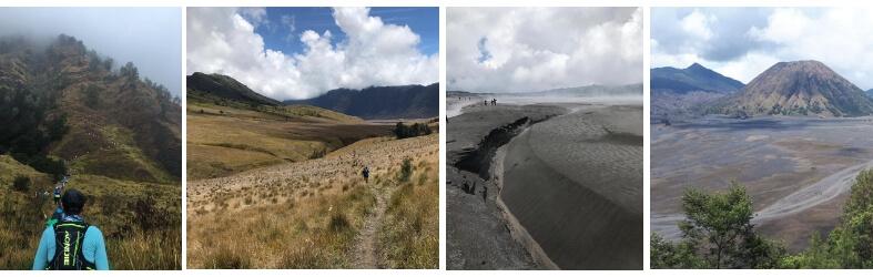 Ultra Trail Bromo indonésie