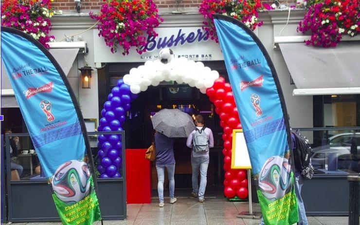 coupe du monde au Buskers on The Ball