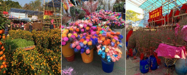 Marché aux fleurs Sham Shui Po