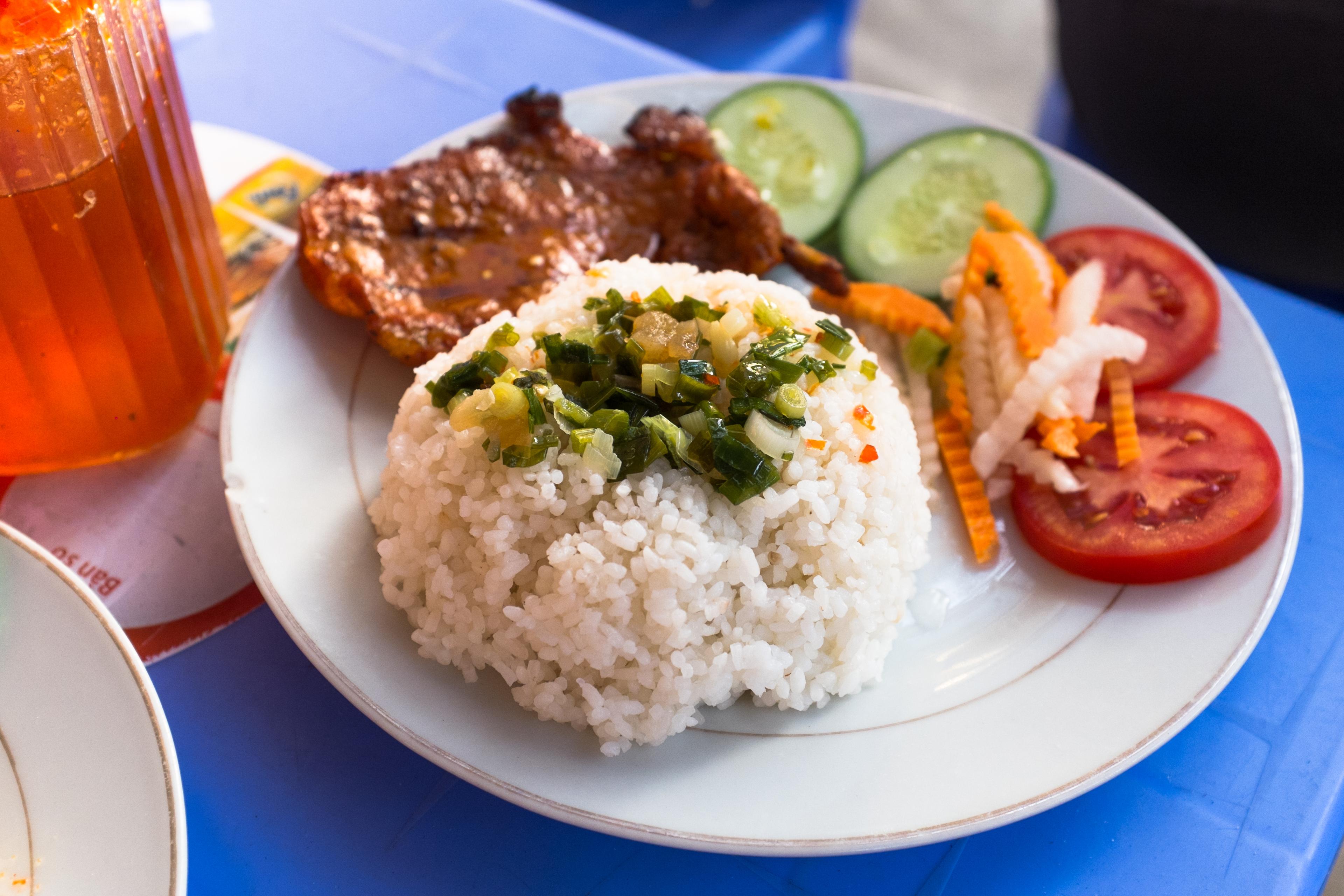 streetfood riz com tam