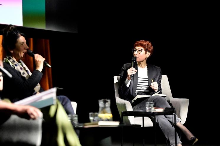 Brigitte Giraud avec Bénédicte Mezeix-Rytwiński