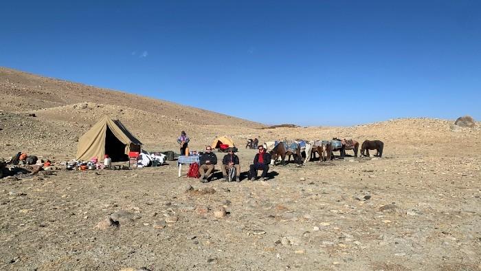 Le campement au Ladakh