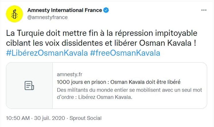 Affaire Kavala Turquie 