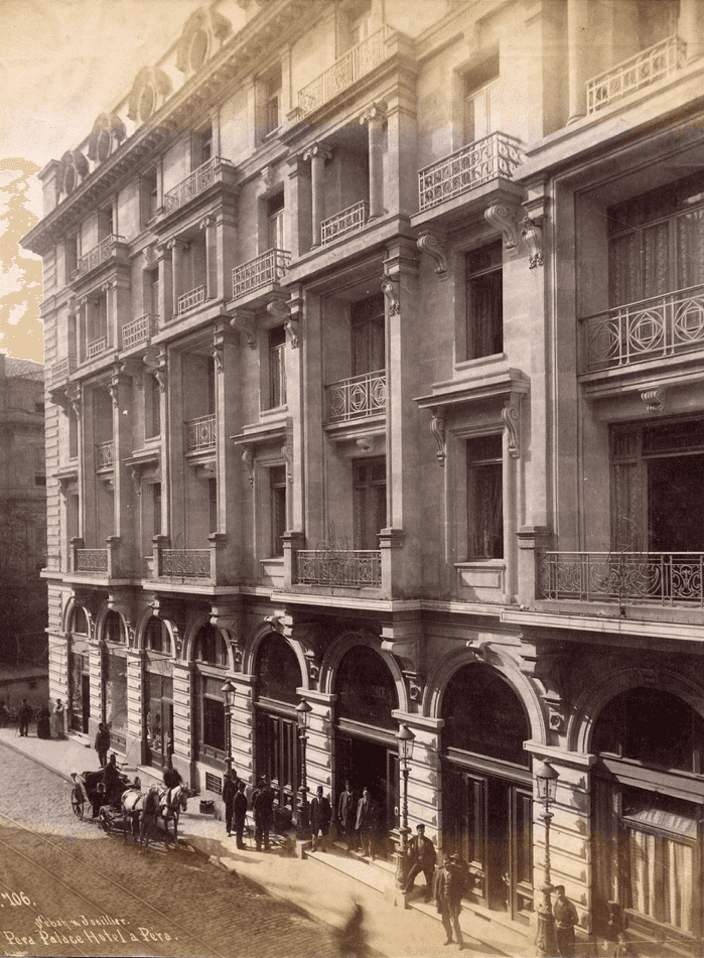 Le Pera Palace en 1895