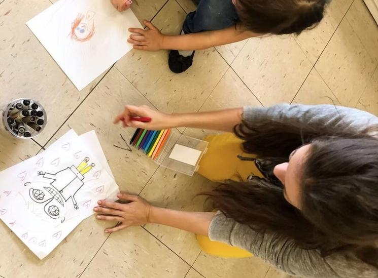 Cara Carmina en atelier - Crédit : Cara Carmina