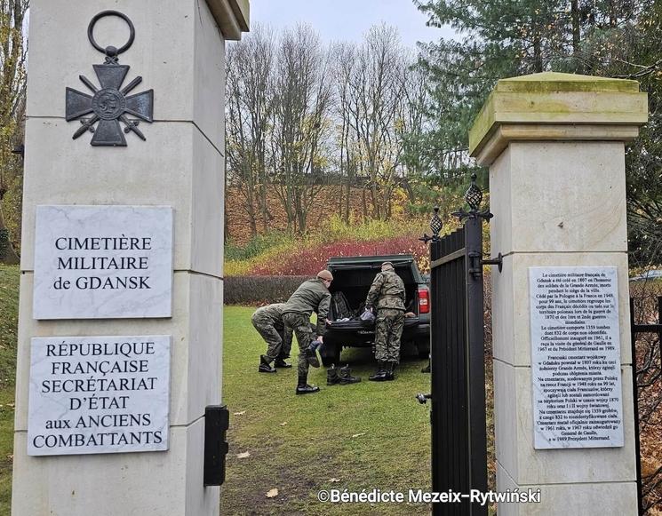 Cimetière militaire français de Gdansk 