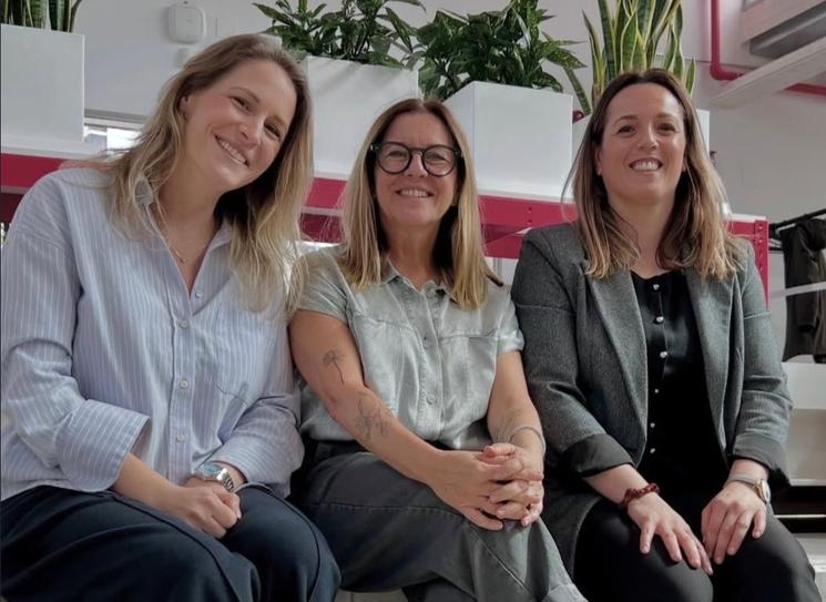 Photo du bureau du club des entrepreneuses à Barcelone