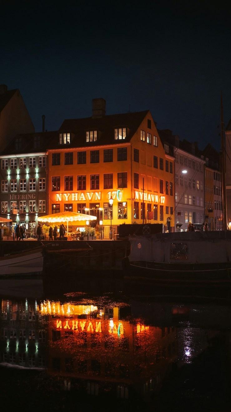 Visiter Copenhague la nuit