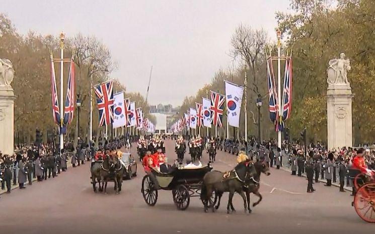 arrivée de la Corée du Sud à Buckingham