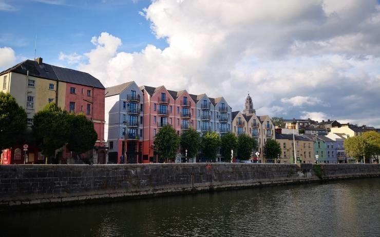 Centre-ville de Cork en Irlande