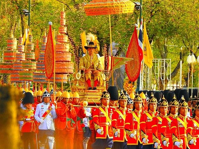 Couronnement du roi de Thaïlande Rama X