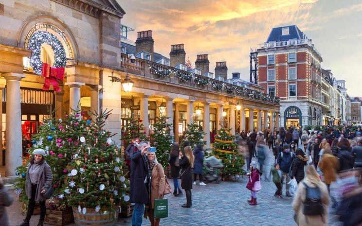 Covent Garden Christmas market 