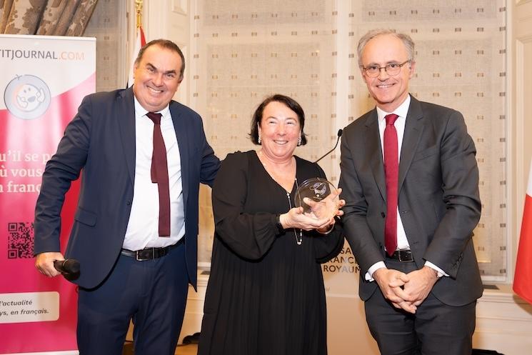 Cylia Rousset Prix du Public des Trophées des Français du Royaume-Uni