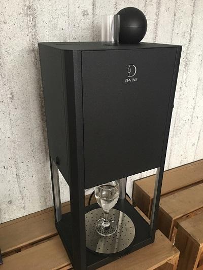 La machine D-Vine vous permettra de déguster un vin à température parfaite ! 