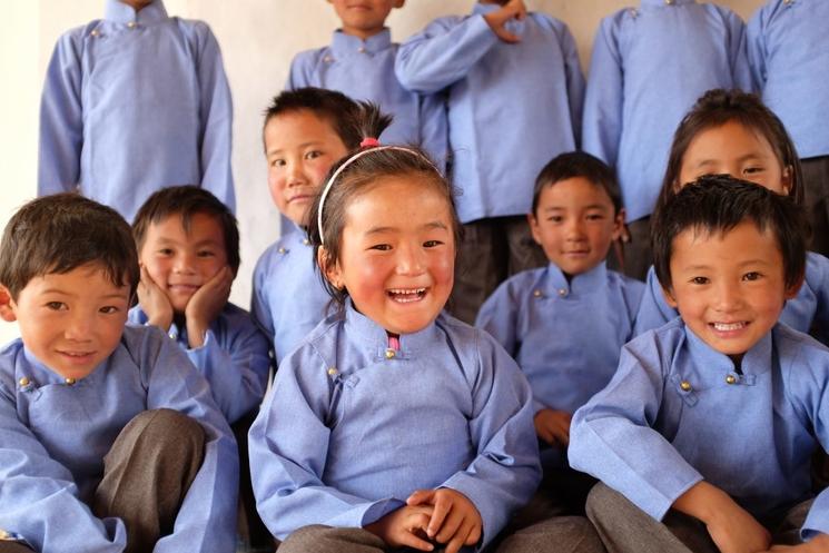 Enfants de la Solar Ghami School 