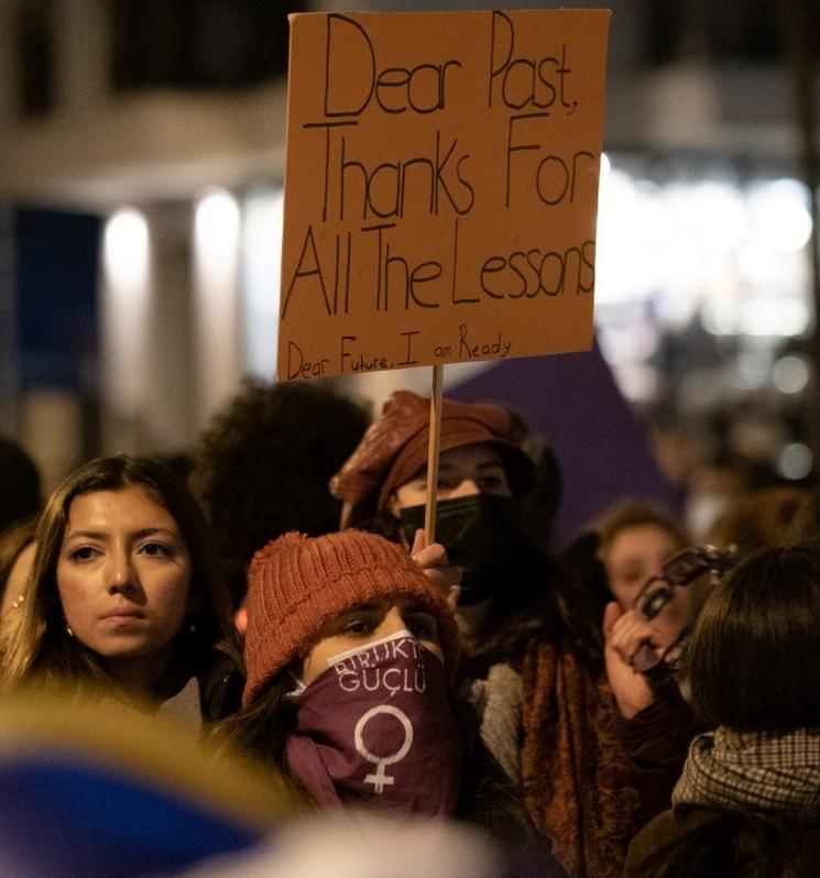 Marche féministe du 8 mars 2022