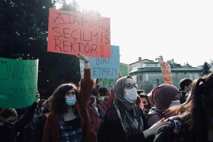 nomination de Melih Bulu à Boğaziçi manifestations