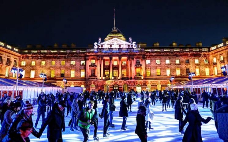 La patinoire de Somerset House