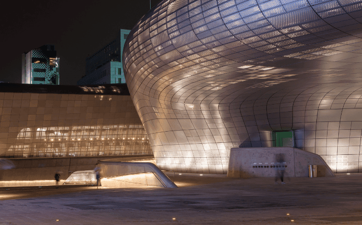 le Dongdaemun Design Plaza à Séoul