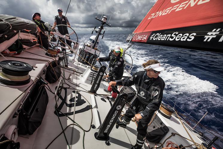 Dongfeng Race Team - skipper Charles Caudrelier -