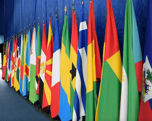 Drapeaux Francophonie