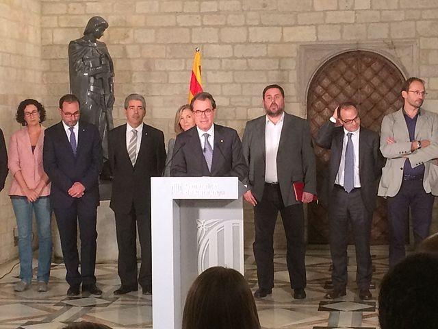 Artur Mas annonce le referendum du 9-N