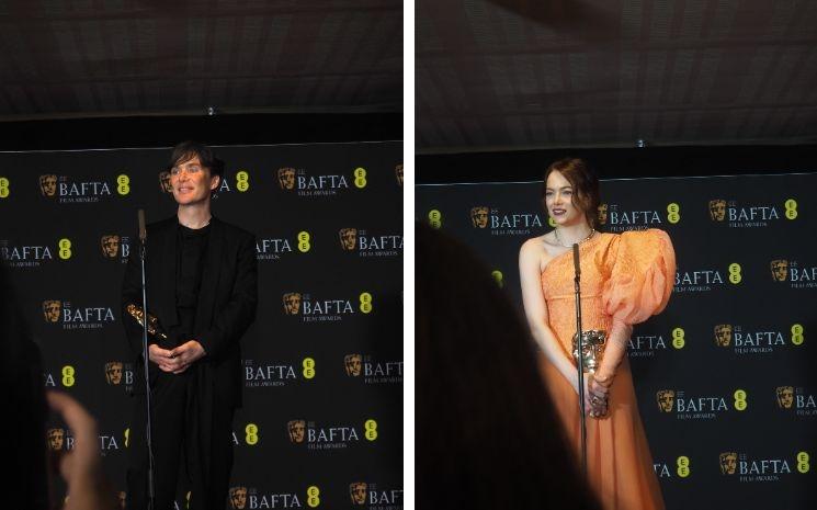 emma stone cillian murphy bafta