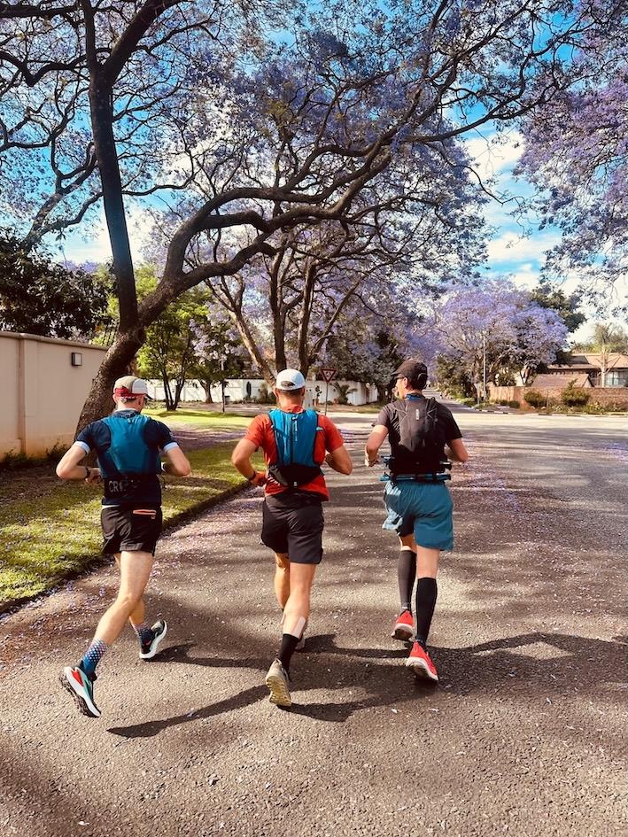 Entra^nement pour l'Ultra Trail de Cape Town