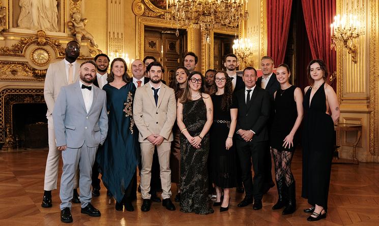 L'équipe Lepetitjournal.com au (presque) complet