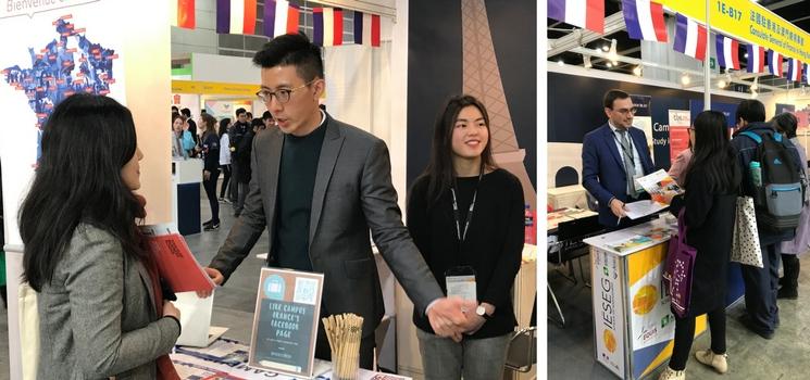 Campus France au salon de l'éducation Hong Kong