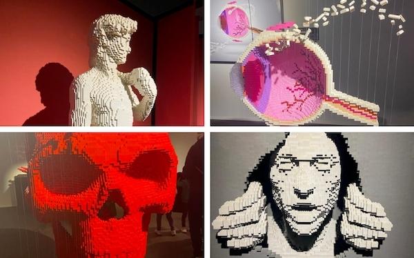 Lego une exposition ou l'art d'un million de briques