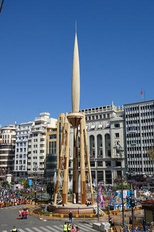 La Falla Plaza del ayuntamiento