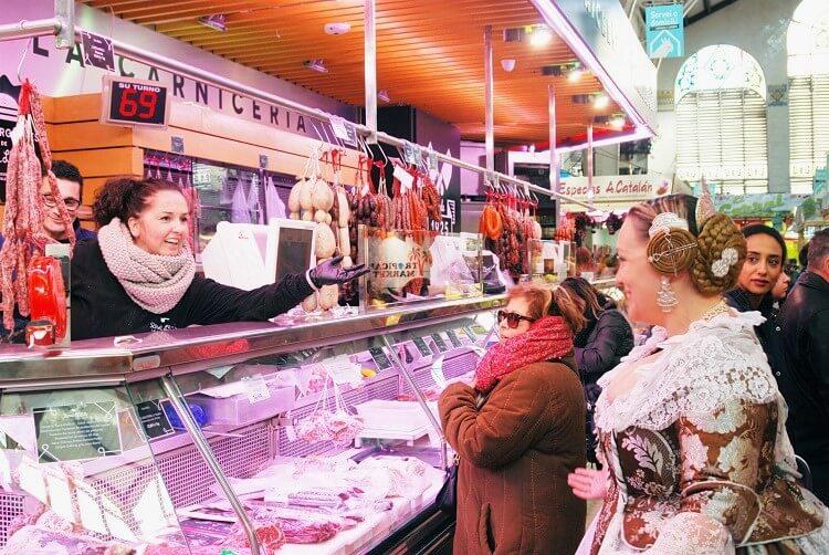 Dans les allées du Marché Central de Valencia