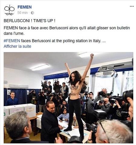 Berlusconi législatives italie