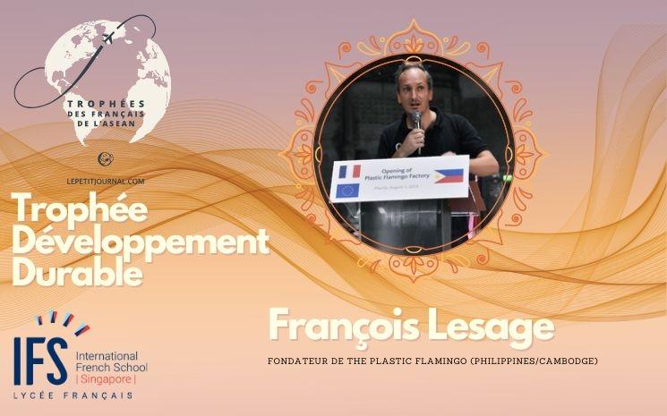 François Lesage, fondateur de The Plastic Flamingo (Philippines/Cambodge)