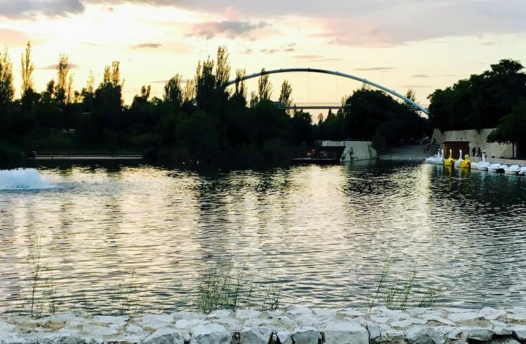 Le parc de la Cabecera au Nord du fleuve Turia