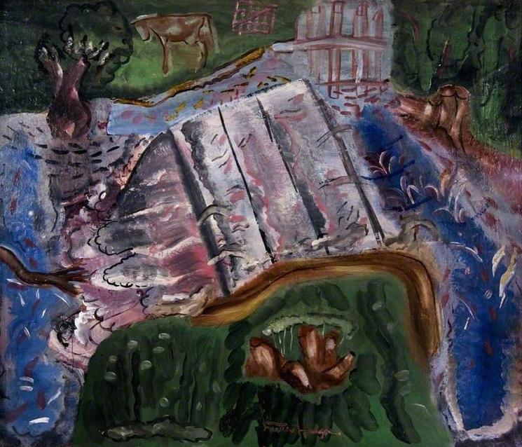 The Weir - Frances Hodgkins