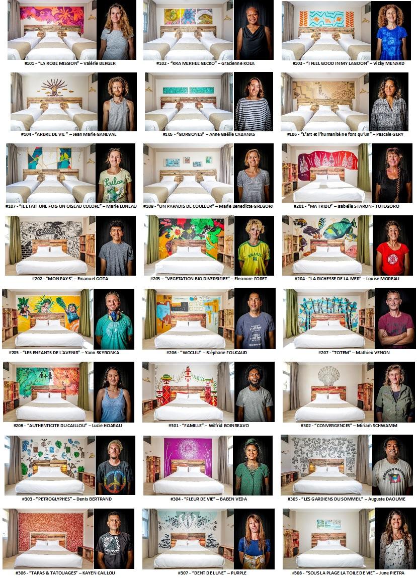 Gondwana Hotel Noumea New Caledonie Artist