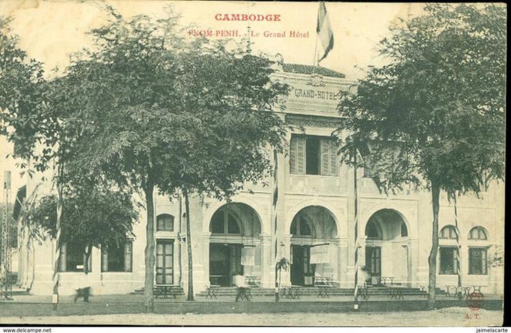 Grand hotel Phnom Penh vers 1920