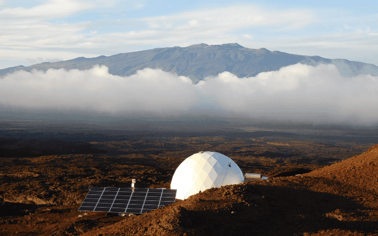 HI-SEAS IV mission sur un volcan à Hawaï